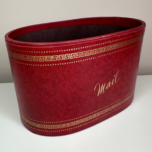 Vintage Mail Opener and Desk Letter Organizer - Picture 2 of 5